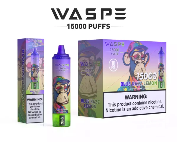 Get Your Hands on WASPE 15000 PUFFS The Ultimate Wholesale Disposable E Cigarette
