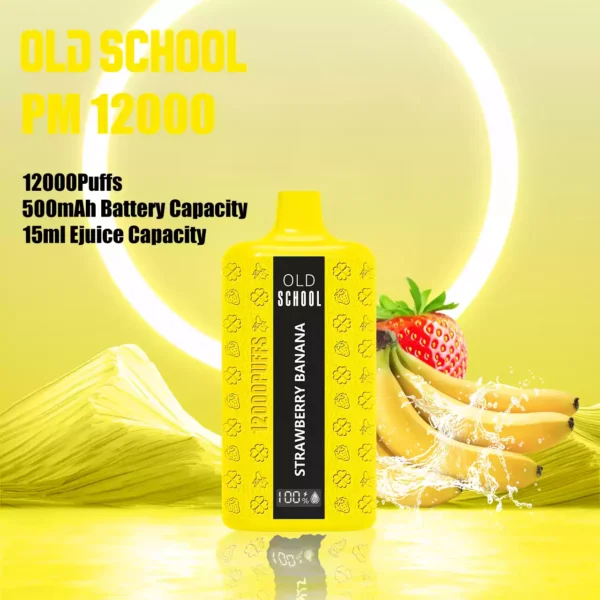 OLD SCHOOL DM 12000 Puffs Идеально подходит для оптовых покупателей в Европе
