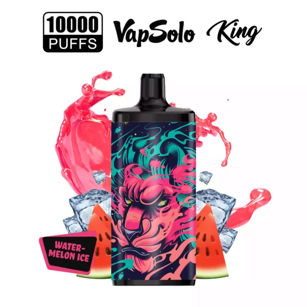 Vapsolo King 10K Puffs Det mest populære Engros-Engangs E-cigaretvalg