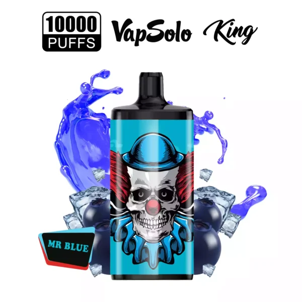 Vapsolo King 10K Puffs Det mest populære Engros-Engangs E-cigaretvalg