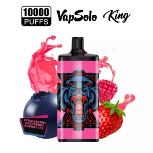 Vapsolo King 10K Puffs Det mest populære Engros-Engangs E-cigaretvalg
