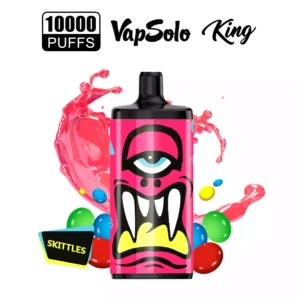 Vapsolo King 10K Puffs Det mest populære Engros-Engangs E-cigaretvalg