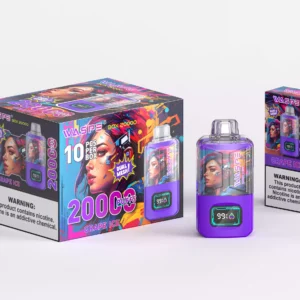 WASPE 20000 PUFFS Cutie cu plasă dublă, pix de unică folosință, cu ridicata, pentru lovituri consistente și satisfăcătoare