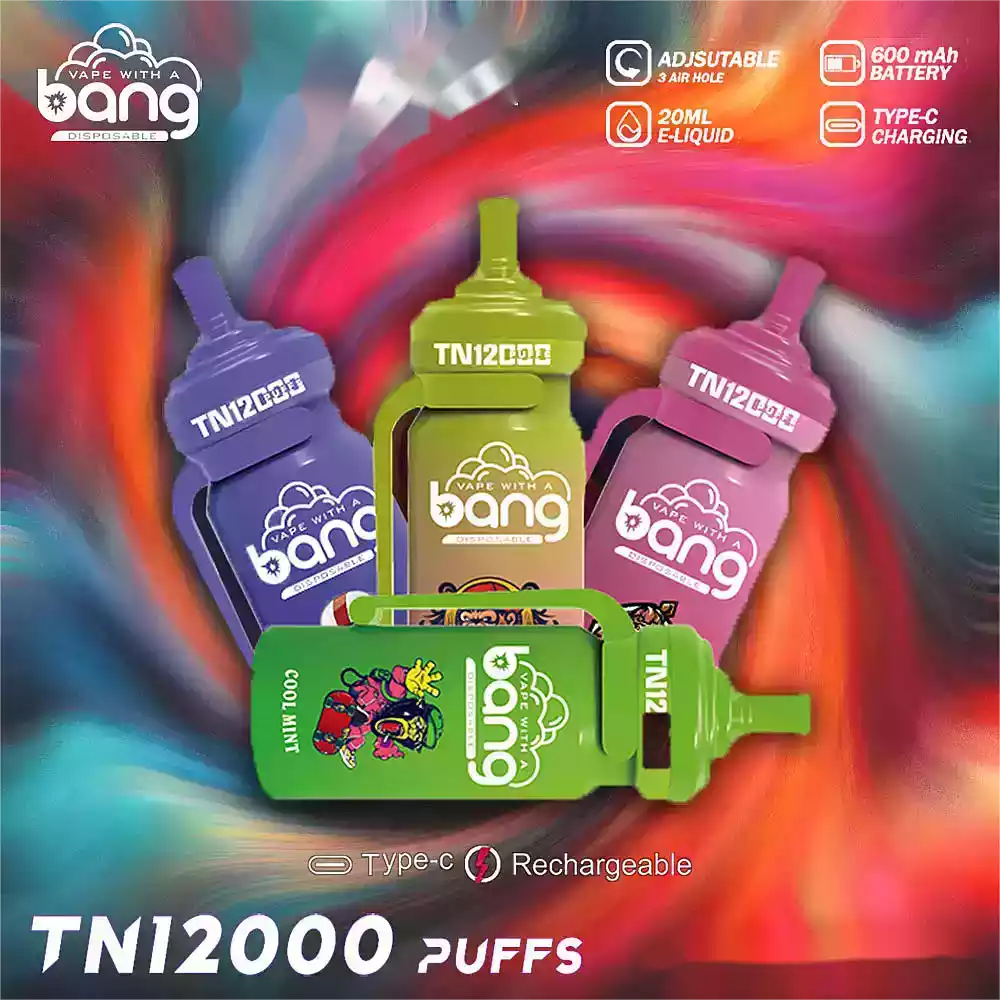 BANG TN 12000 vdychov Najlepšia jednorazová vapa