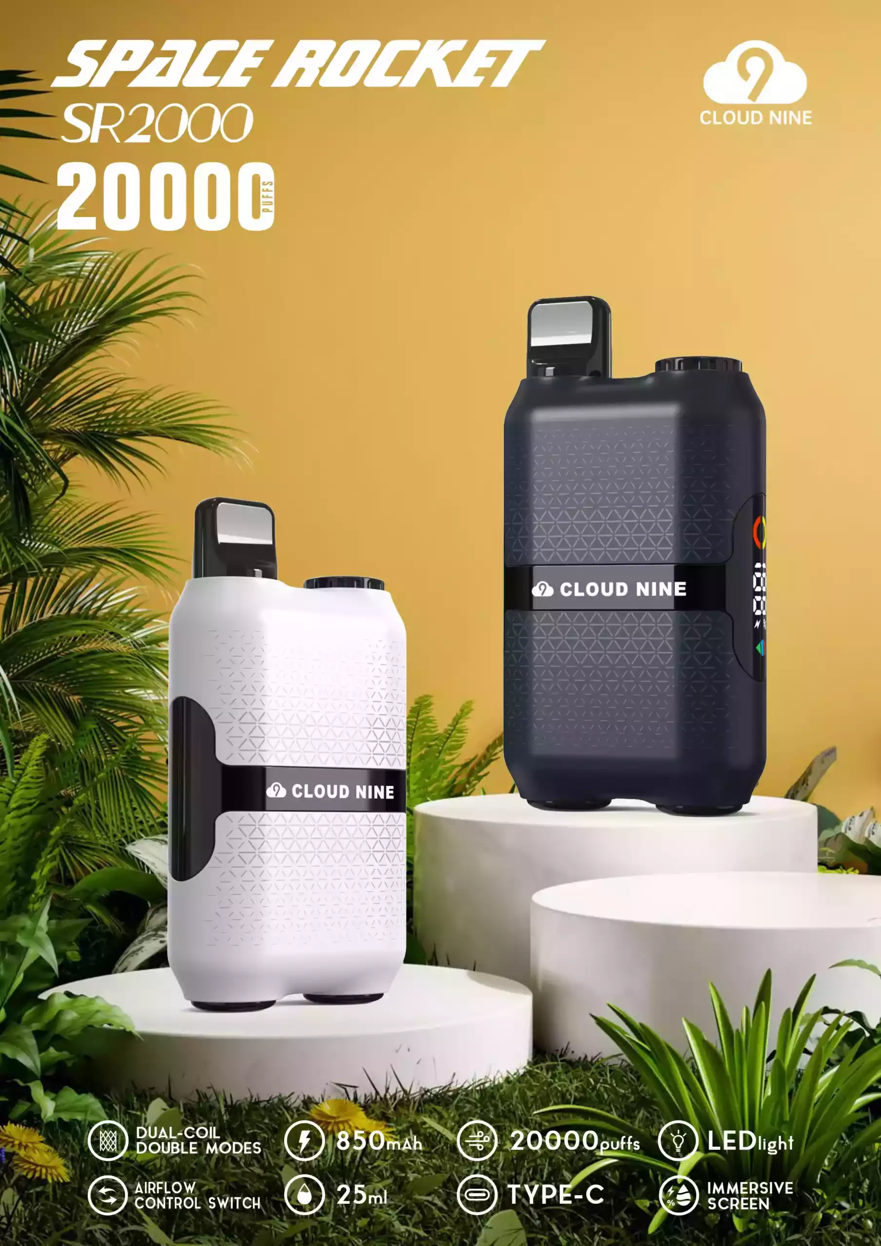 Top Wholesale Suppliers of Cloud D33 20000 Puffs in Europe Disposable Vapes