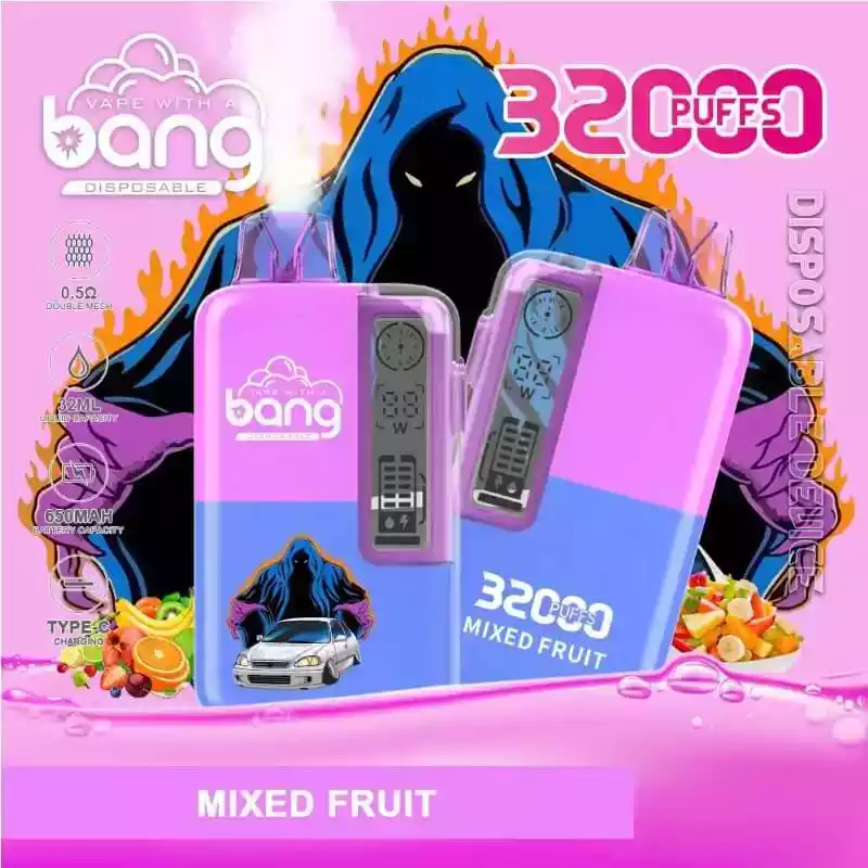 Veľkoobchodná jednorazová vapa I Bang 32000 Puffs Smart Screen