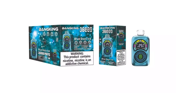 BANG KING 36000 Puffs Disposable Vape 30ml E-Liquid 650mAh Battery Mesh Coil 0% 2% 3% 5% Nicotine