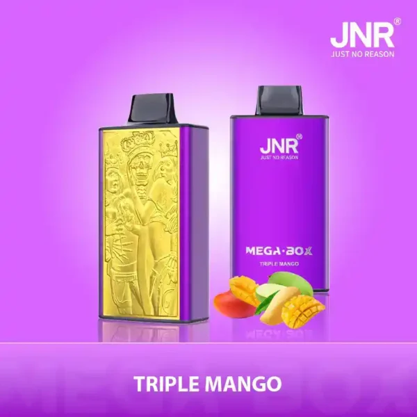 JNR Mega Box 25000 Puffs Disposable Vape 30ml E-Liquid 850mAh Battery Mesh Coil Nicotine 0% 2%5%
